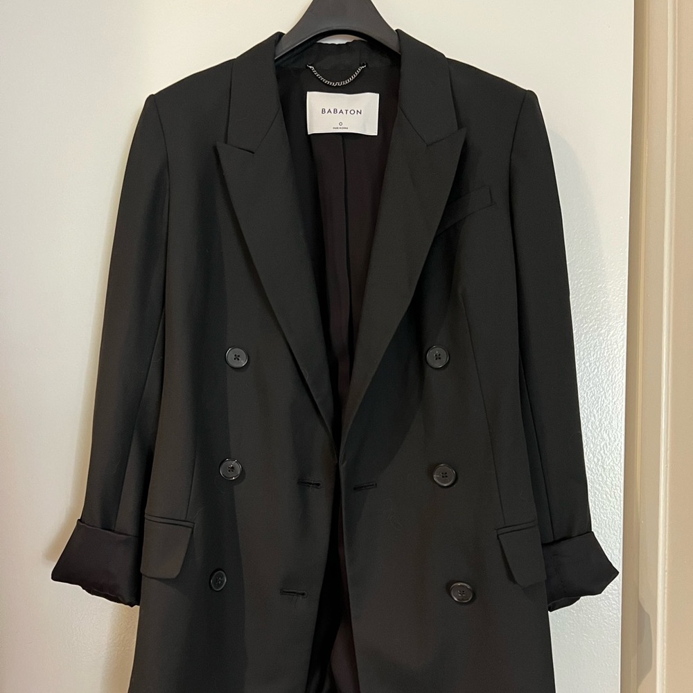 Aritzia Babaton Samuel Belted Blazer